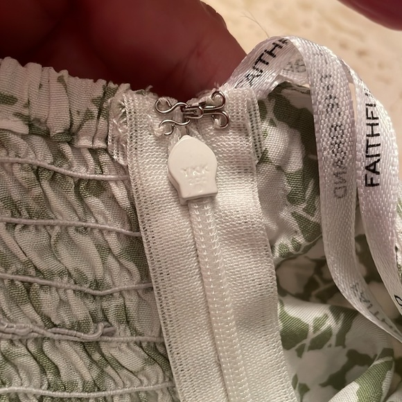 Faithfull The Brand Lou Lou Mini Dress size 8 - Picture 14 of 16